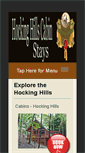 Mobile Screenshot of cabins.heartofhocking.com